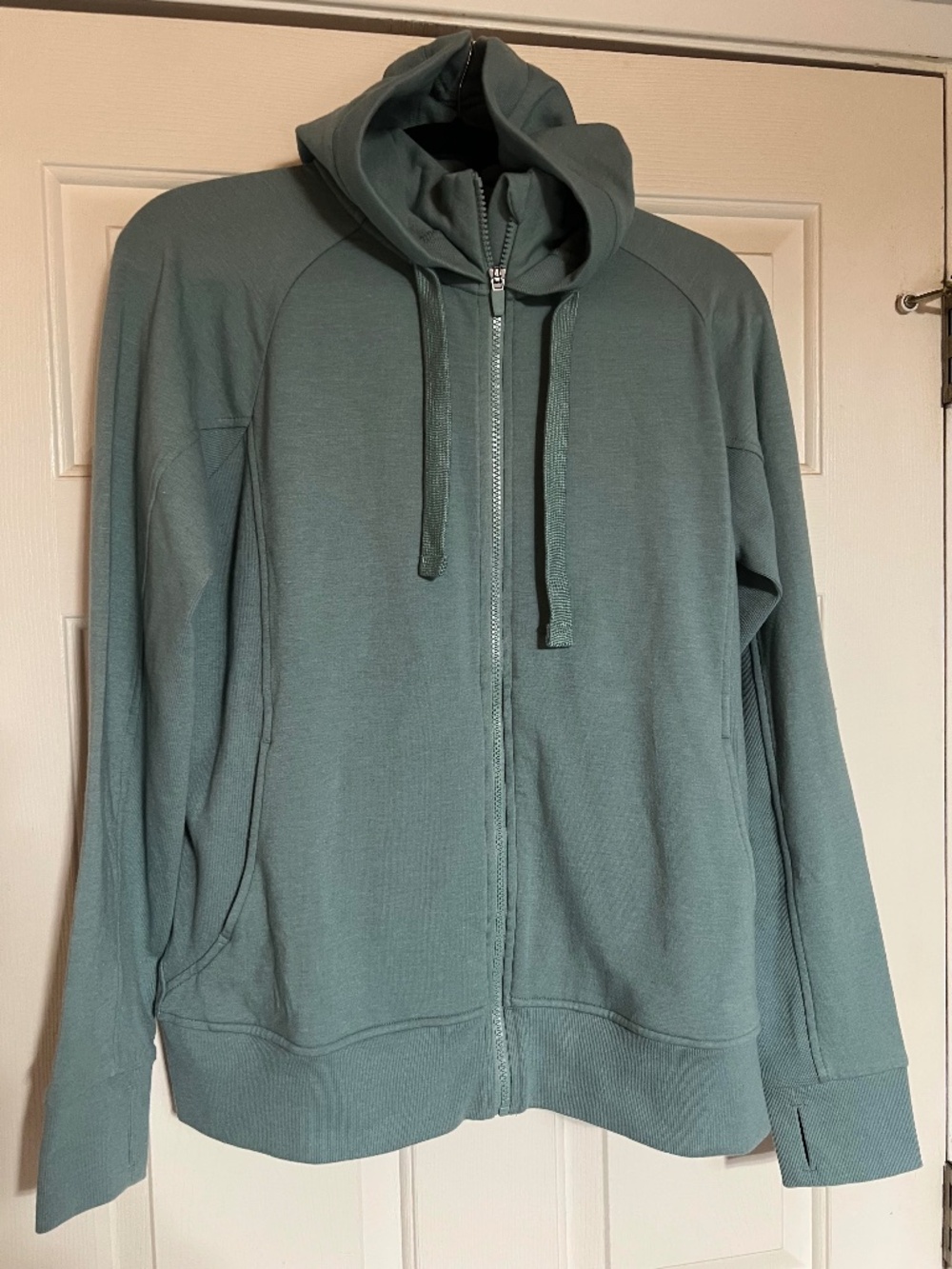 Women's Eddie Bauer MotionCozy Full Zip Hoodie- Dusty Loden (Large)